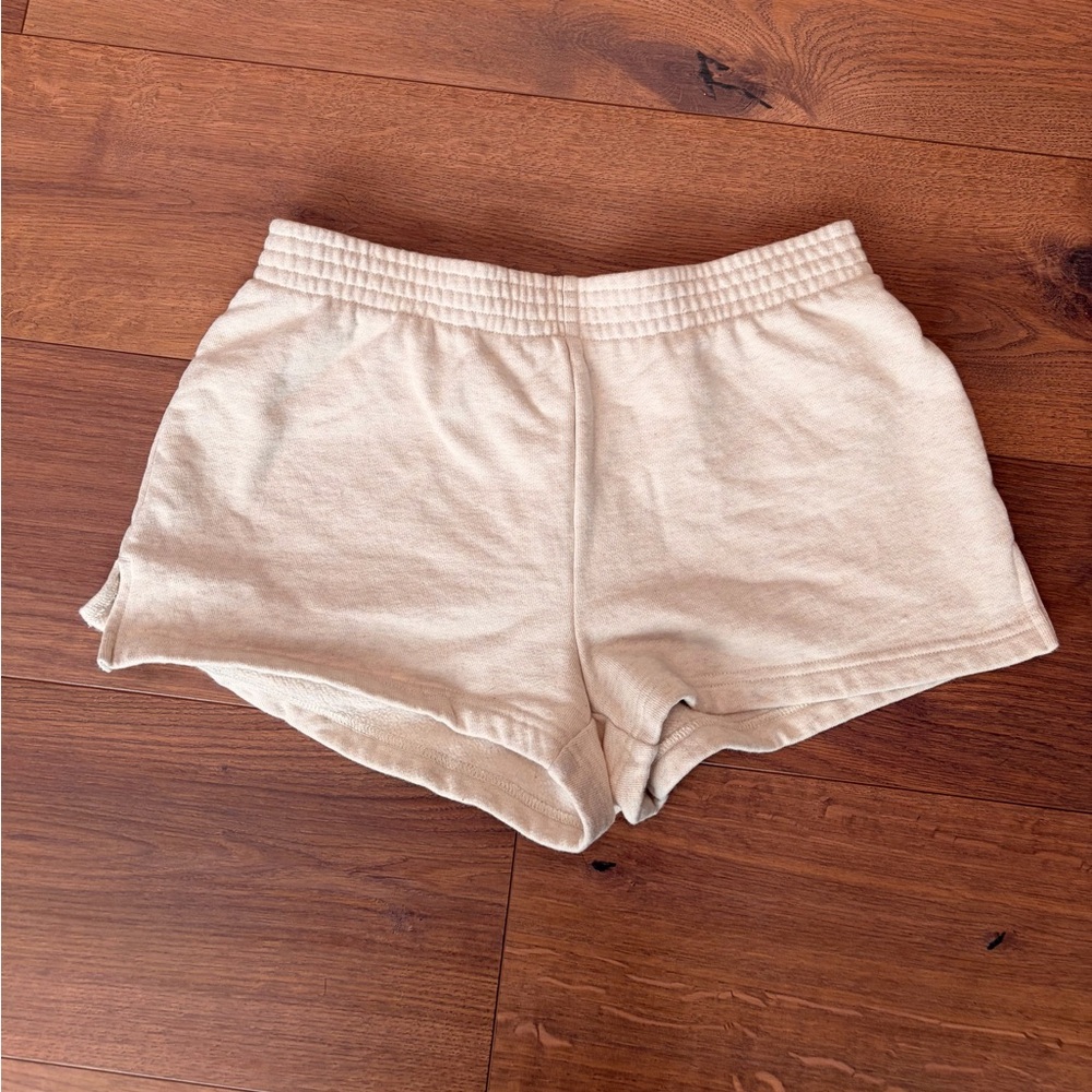 Aritzia Oatmeal grey shorts